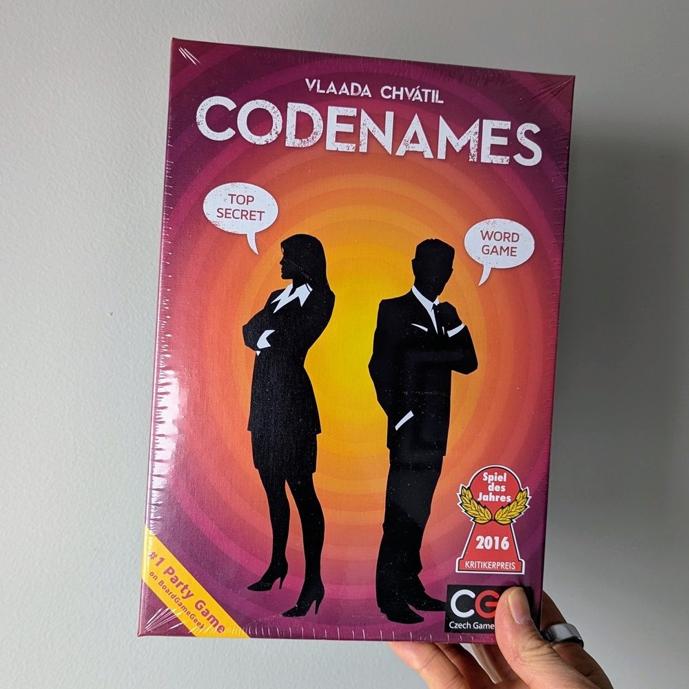 CodeNames Board Game | New, Sealed